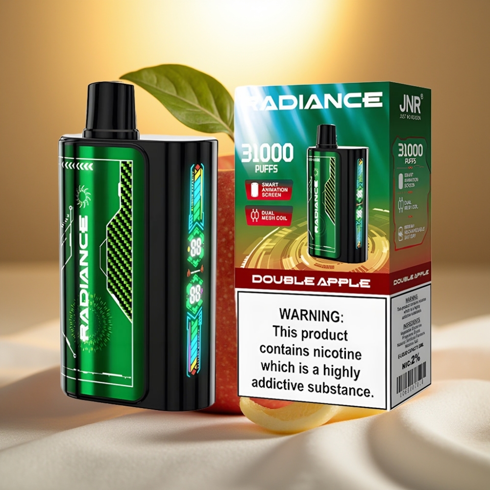 JNR Radiance DOUBLE POMME 31000 Puffs 28ml 950 mAh 2%