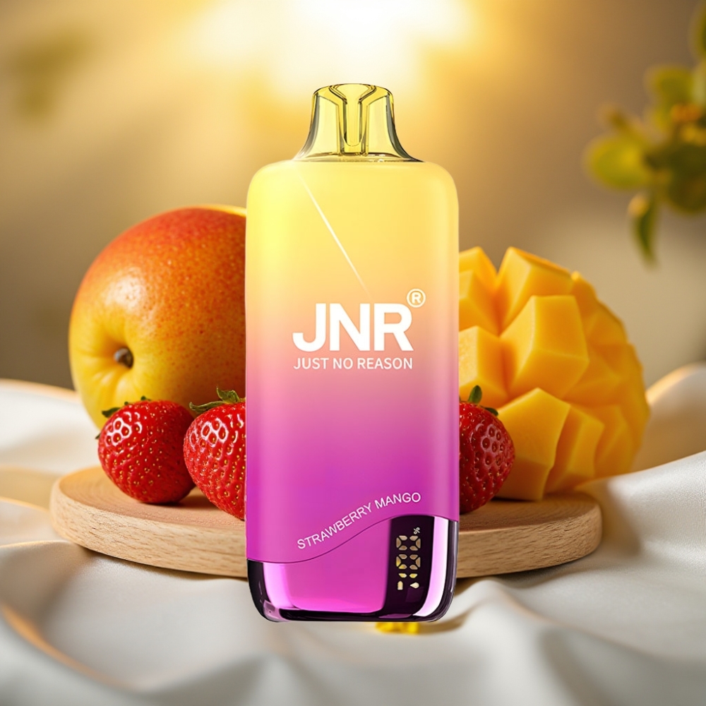 JNR Rainbow 10500 Puffs Disposable Vape Fraise Mangue - 10500 Puffs, 18ml, 5%