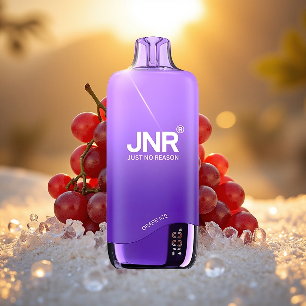 JNR Rainbow 10500 Puffs Glace Raisin - 600mAh, 18ml, 0.8ohm