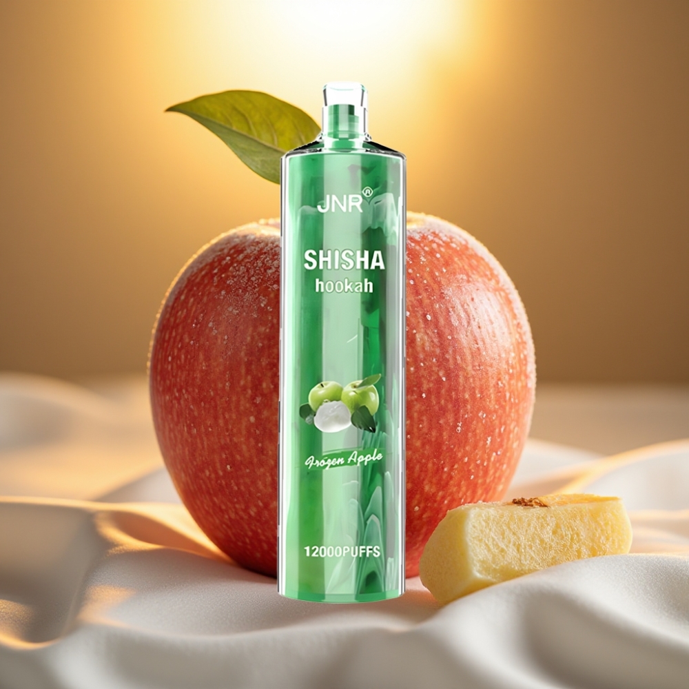 JNR Shisha Hookah 12000 Puffs Frozen Apple (24ml, 750mAh, Type-C)
