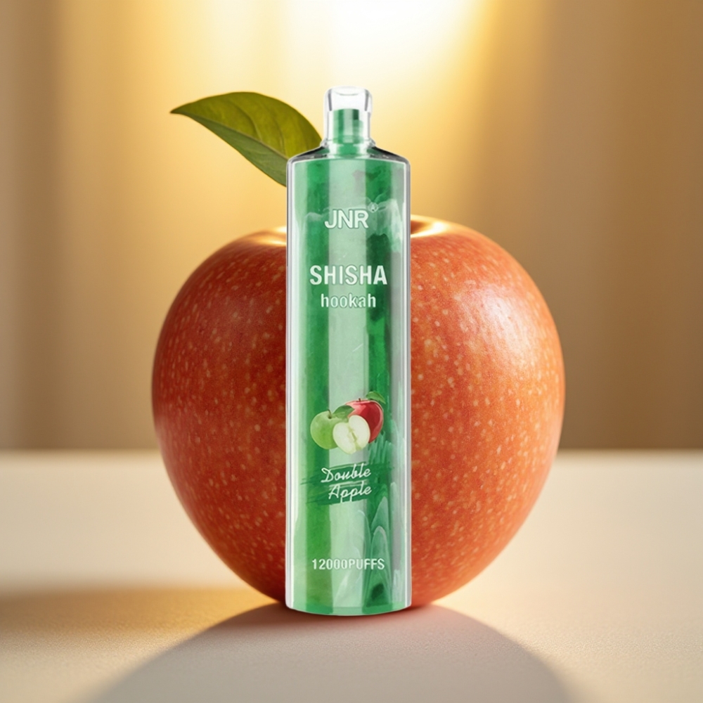 JNR Shisha Hookah Double Pomme 12000 Puffs 24ml 750mAh Type-C