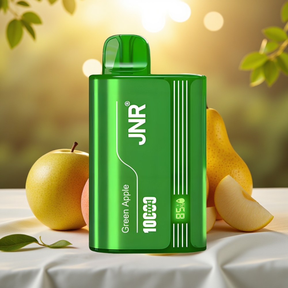 JNR Tank 10000 Puffs Disposable Vape Pomme Verte Pêche Poire - 20ml, 650mAh, Type-C