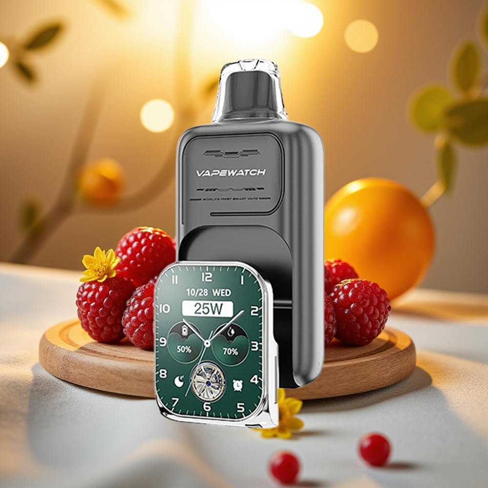 JNR VapeWatch 30000 Puffs Triple Baies – 19mL, 5%, 1000mAh, Dual Mesh Coil