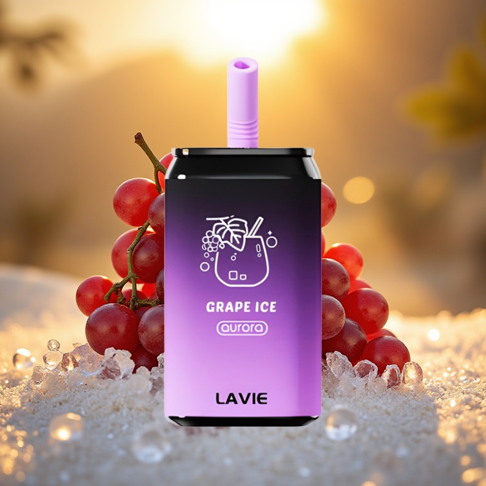 LAVIE Aurora 11000 Puffs Glace Raisin, 22ML, 5%, Type C