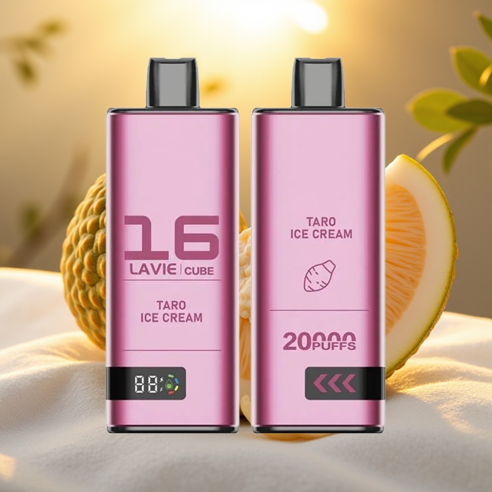 Lavie Cube 20000 Puffs Glace au Taro 28mL 5% Type C