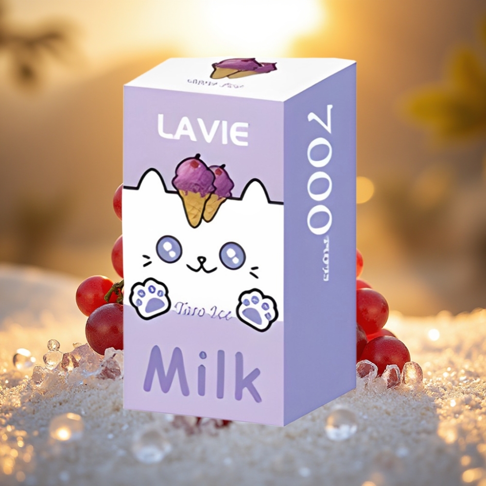 LAVIE Milk 7000 Puffs Glace Raisin 16ML 5% 600mAh Type C