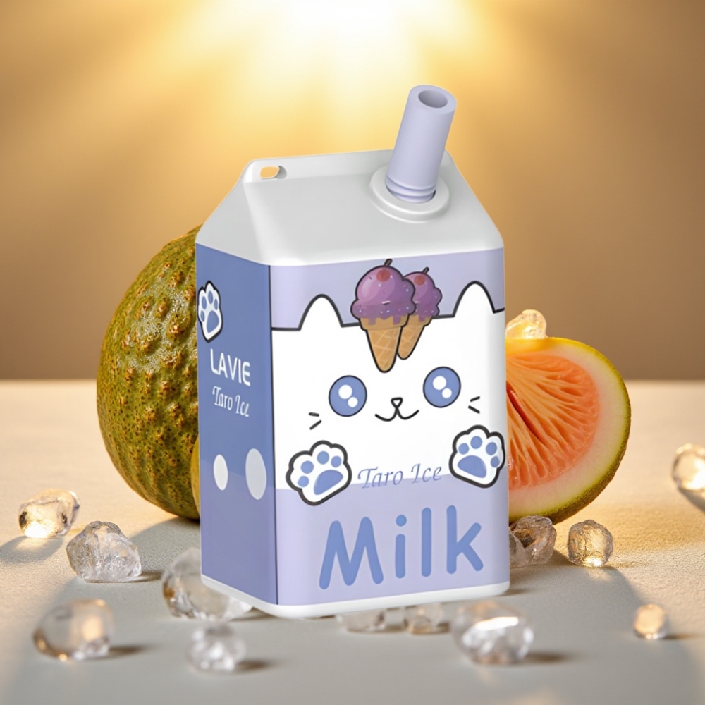 LAVIE Milk 7000 Puffs Glace Taro 16ML 5% 600mAh Type C