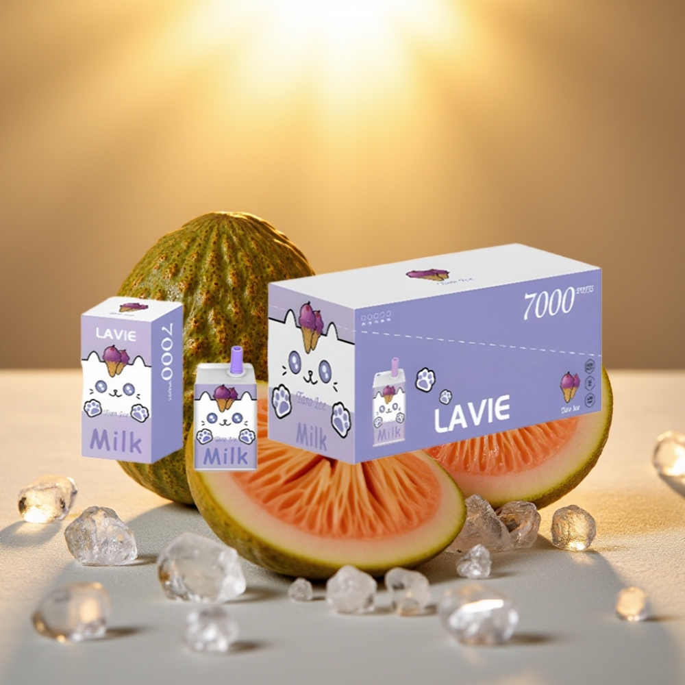 LAVIE Milk 7000 Puffs Glace Taro 16ML 5% 600mAh Type C