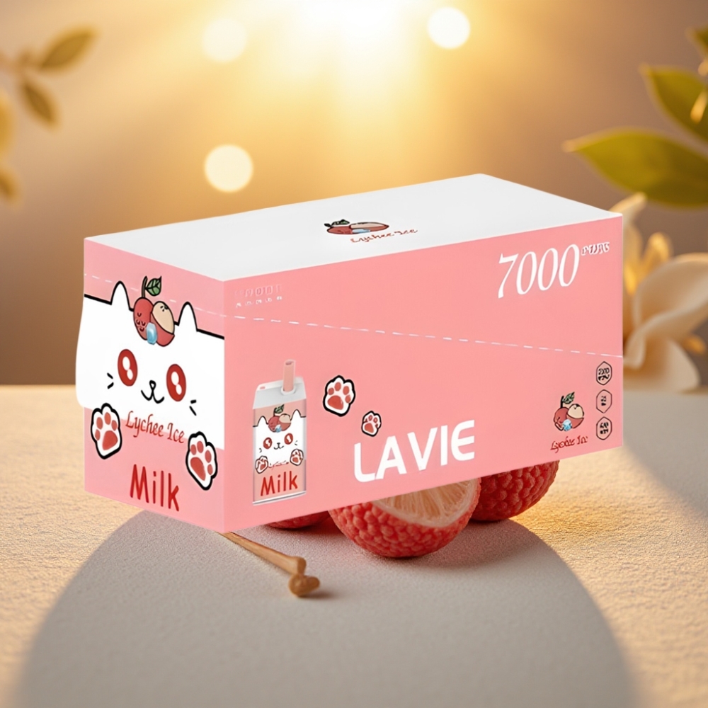 LAVIE Milk 7000 Puffs Litchi Glacé 16ML 5% 7000 Puffs