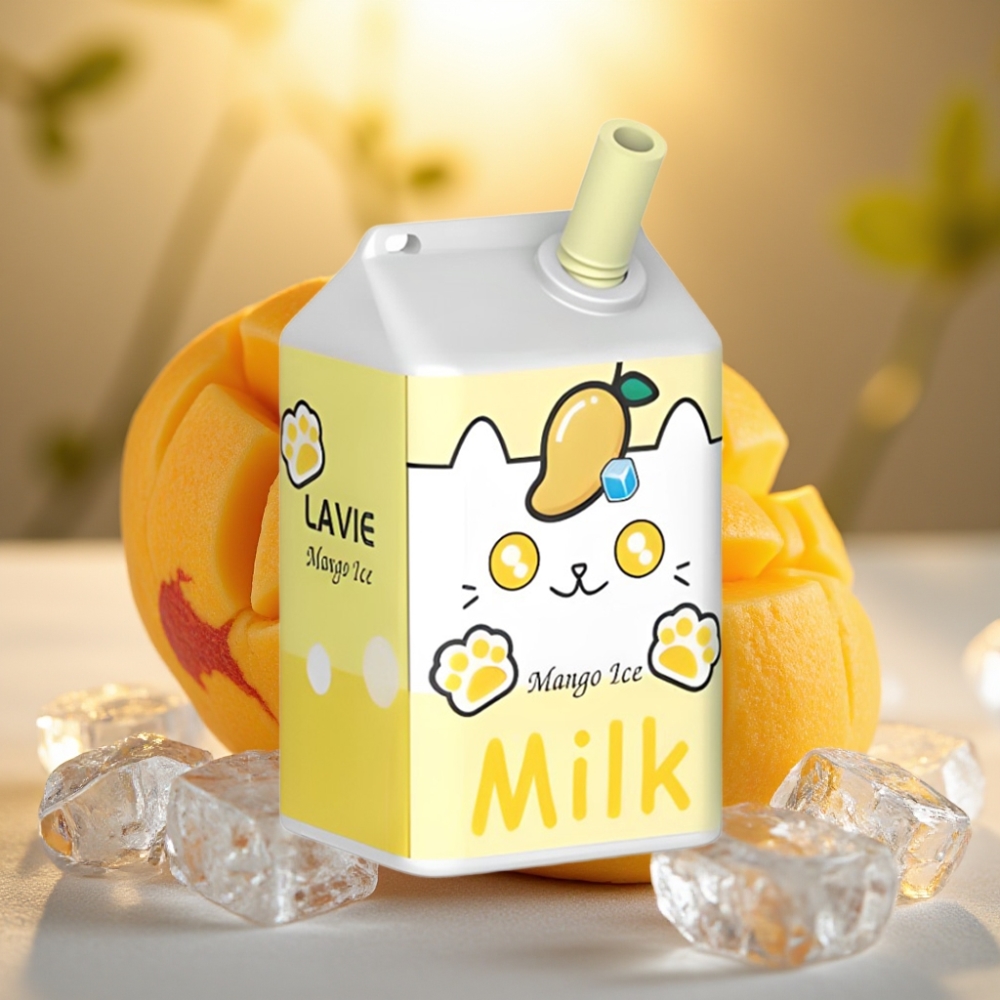 LAVIE Milk 7000 Puffs Mangue Glacée 16ML 5% 600mAh Type C