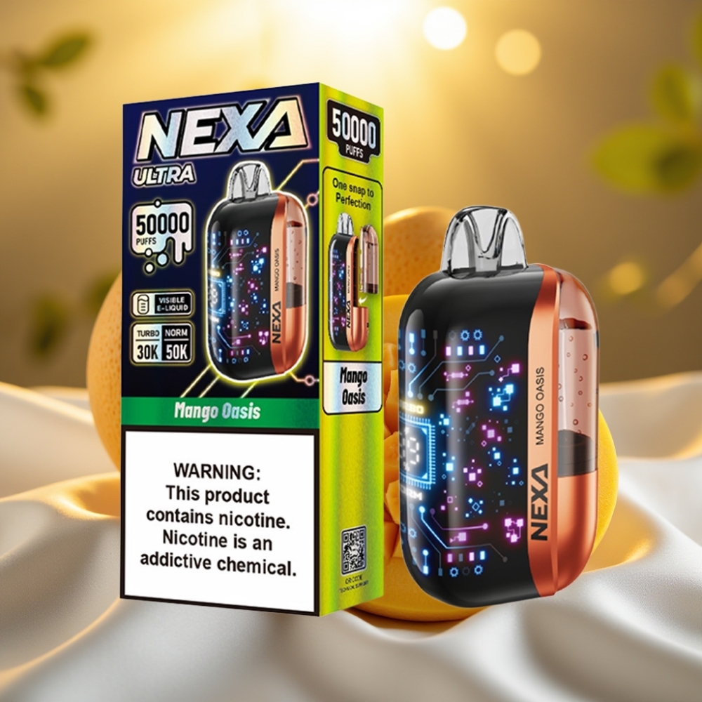 NEXA Ultra 50K Disposable Vape Mangue Oasis 20ml 5% 50000 Puffs