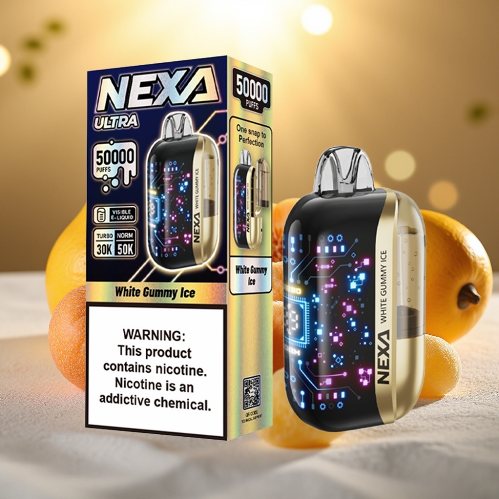 NEXA Ultra 50K Disposable Vape Ourson Gommé Glacé – 20ml, 5%, 50K Puffs