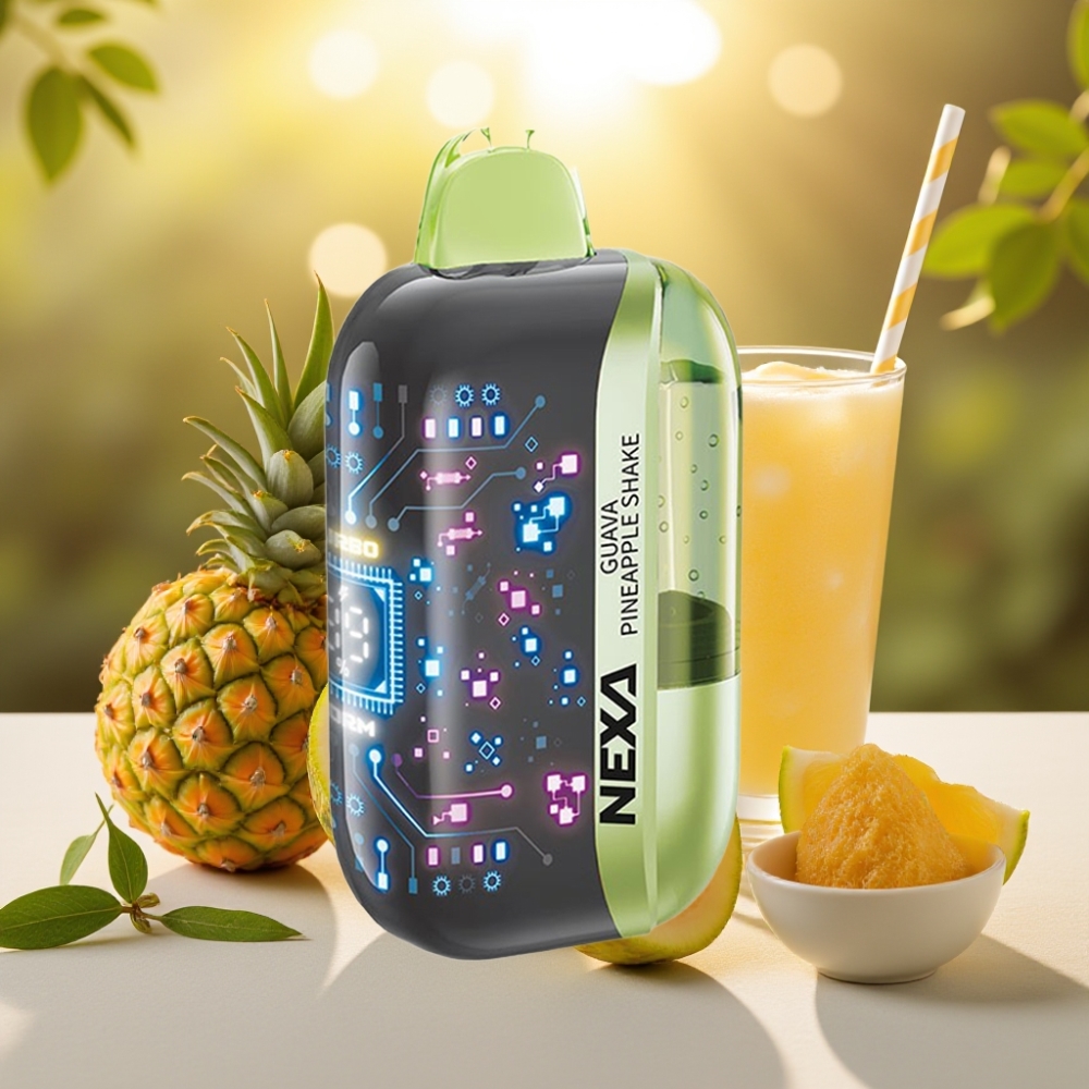 NEXA Ultra 50K Disposable Vape Shake Goyave-Ananas 20ml 5% 50000 Puffs