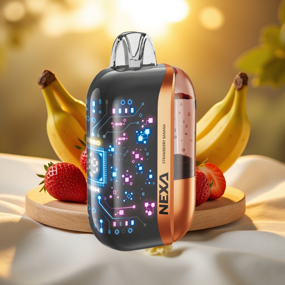 NEXA Ultra 50K Fraise Banane 20ml 5% 50000 Puffs