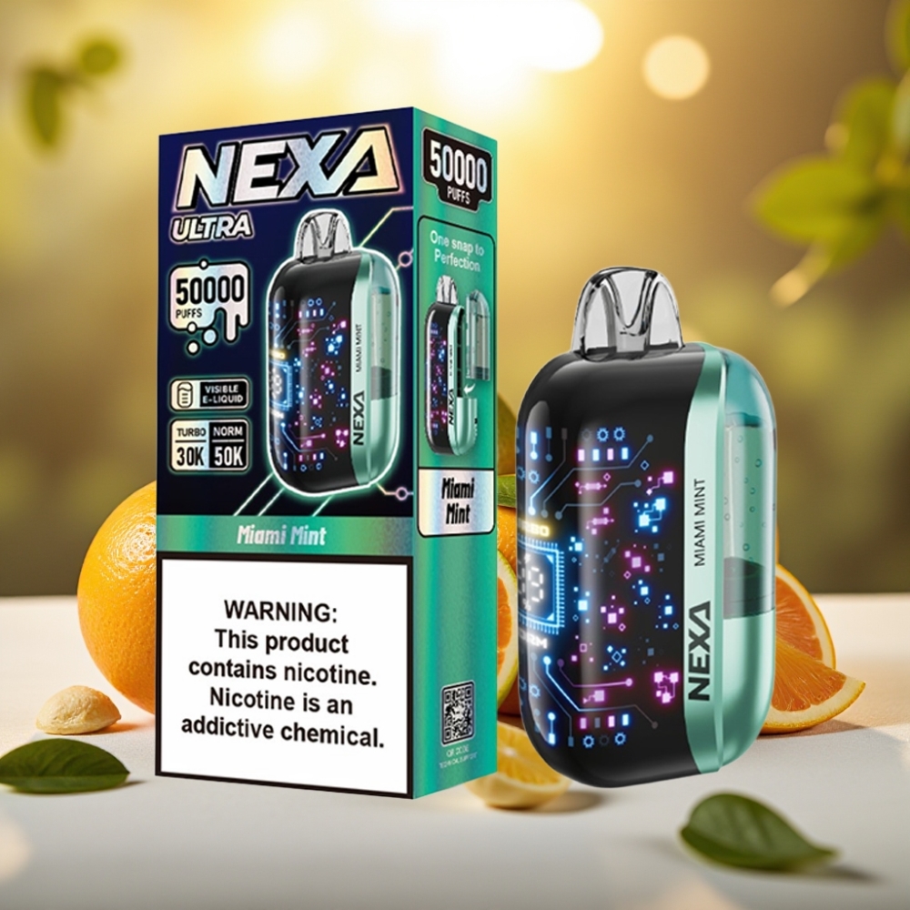 NEXA Ultra 50K Miami Menthe 20ml 5% 50000 Puffs