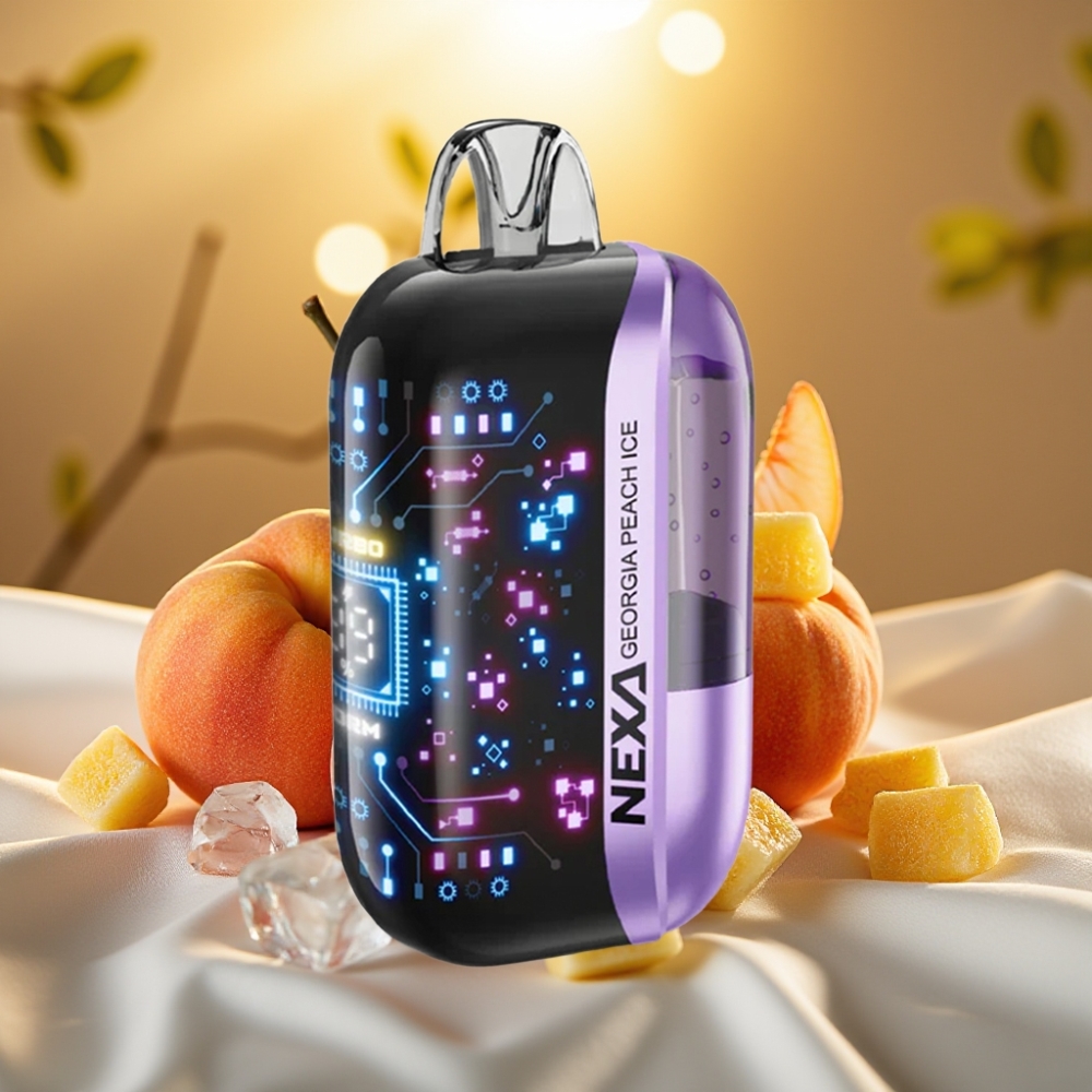 NEXA Ultra 50K Pêche Glacée de Géorgie - 20ml, 800mAh, 5% Nicotine, Type-C