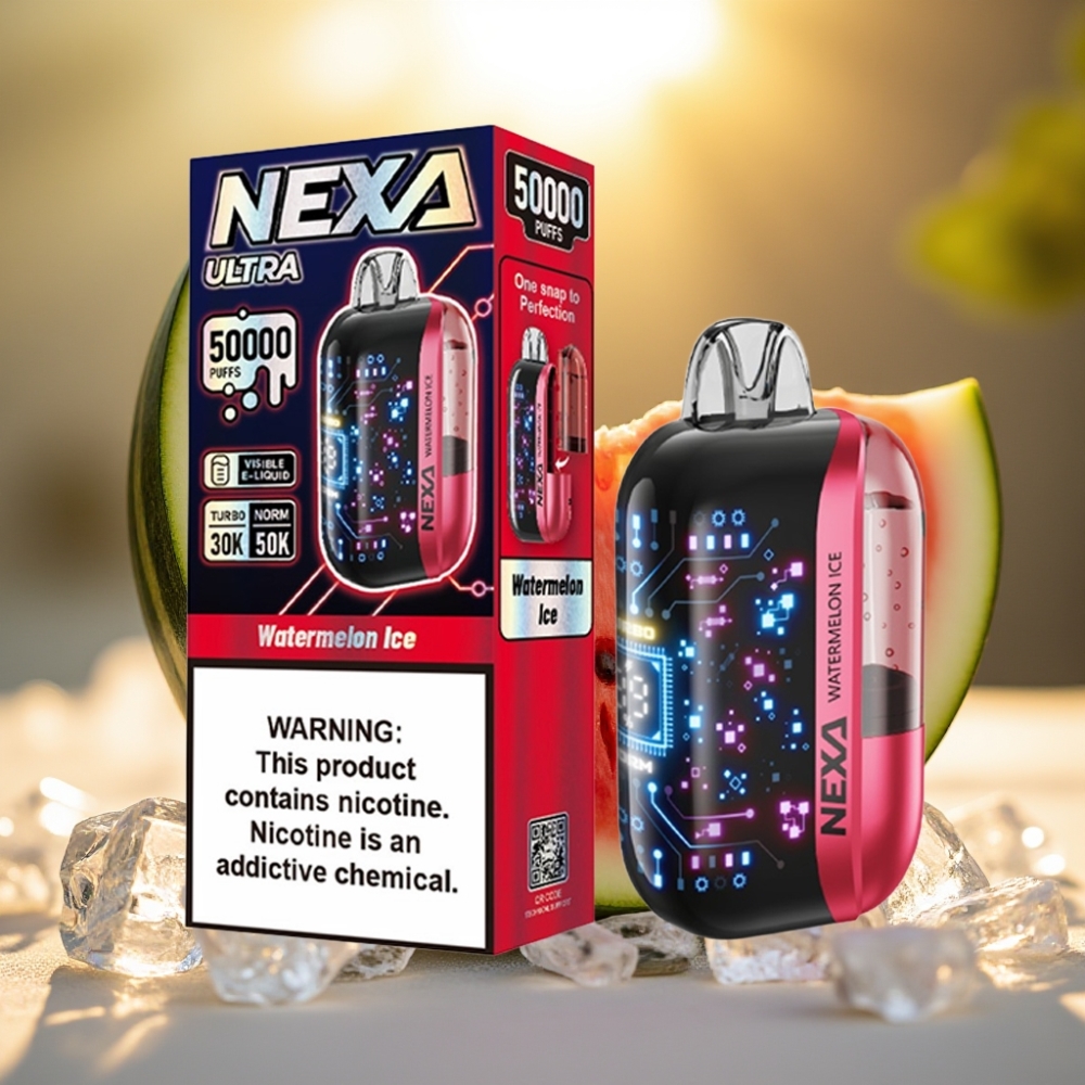 NEXA Ultra 50K Puff Pastèque Glacée 20ml 5% 0.9ohm