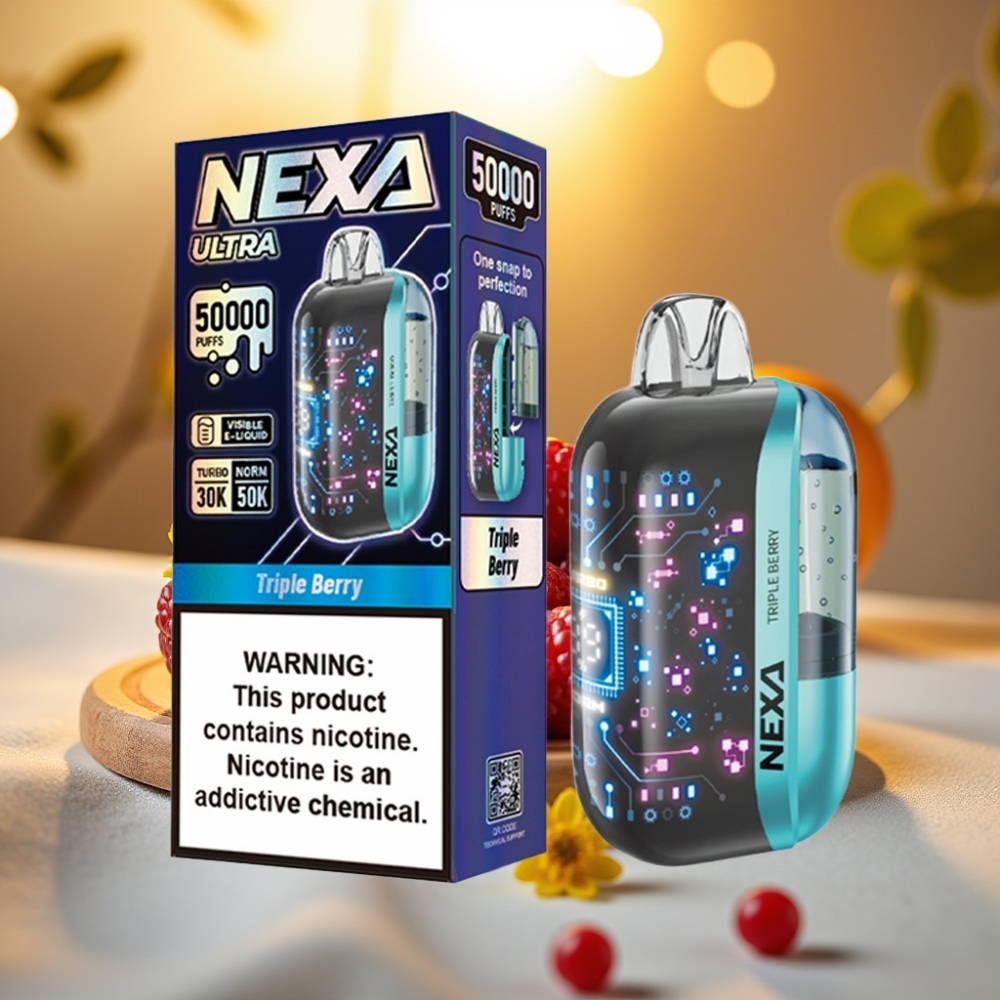 NEXA Ultra 50K Triple Baies 20ml 800mAh 5% Nicotine