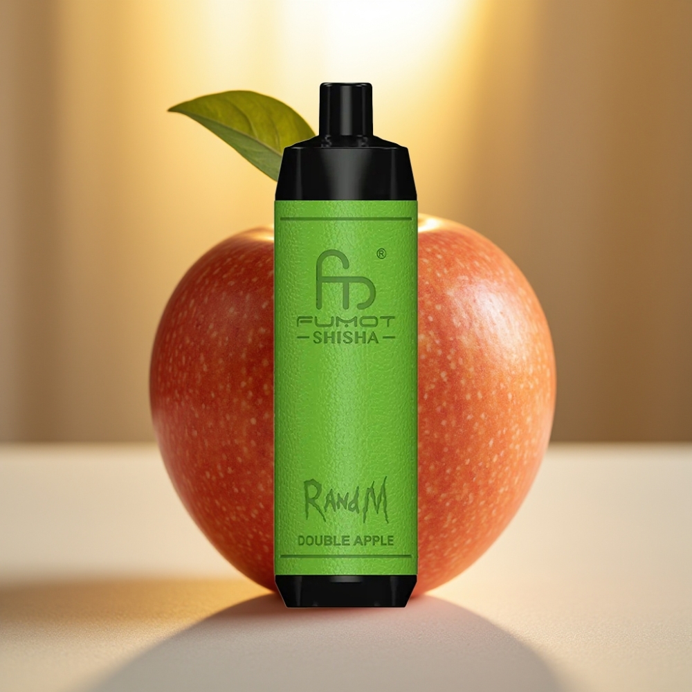 RandM Fumot Shisha 10000 Puffs Double Pomme, 18ml, 850mAh, 0.6ohm