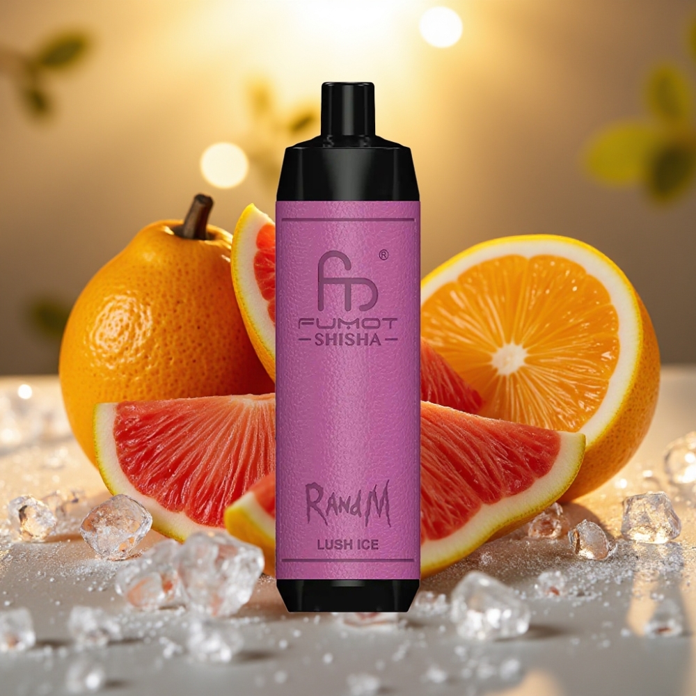 RandM Fumot Shisha 10000 Puffs Glace Givrée 18ml 850mAh 0.6ohm