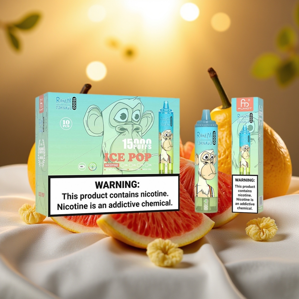Fumot RandM Tornado 15000 Puffs - 25ml, 850mAh, Ice Pop