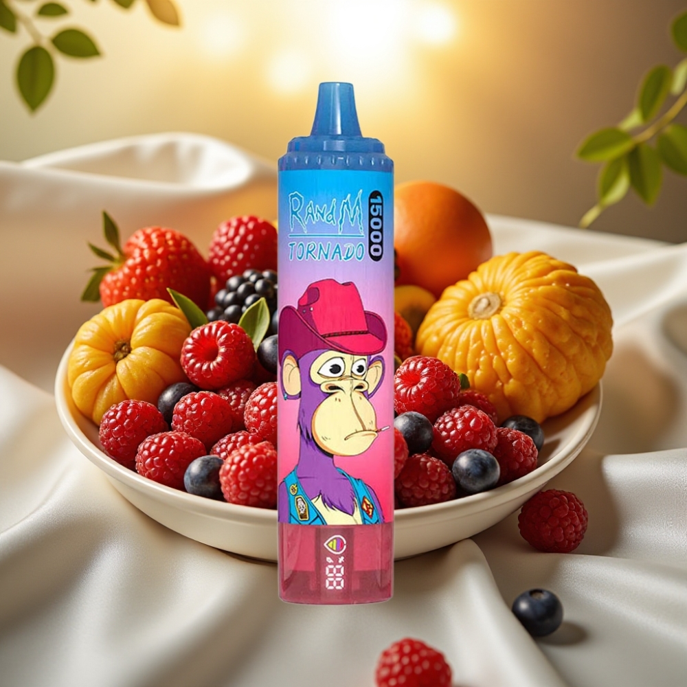 Fumot RandM Tornado 15000 Puffs 25ml LCD Type-C Baies Mixtes