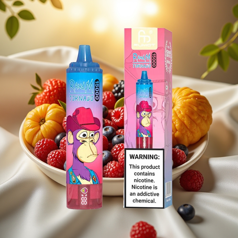 Fumot RandM Tornado 15000 Puffs 25ml LCD Type-C Baies Mixtes