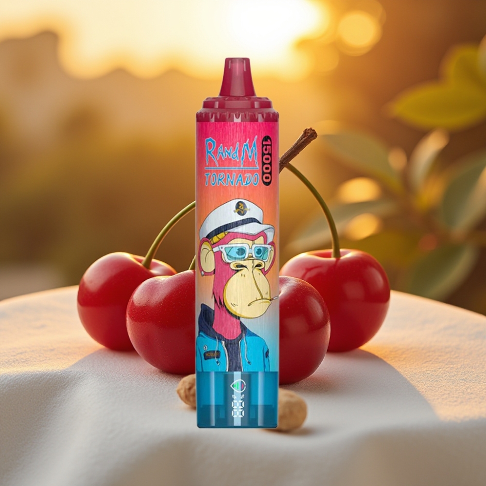 Fumot RandM Tornado 15000 Puffs Cerise 25ml 850mAh Mesh Coil