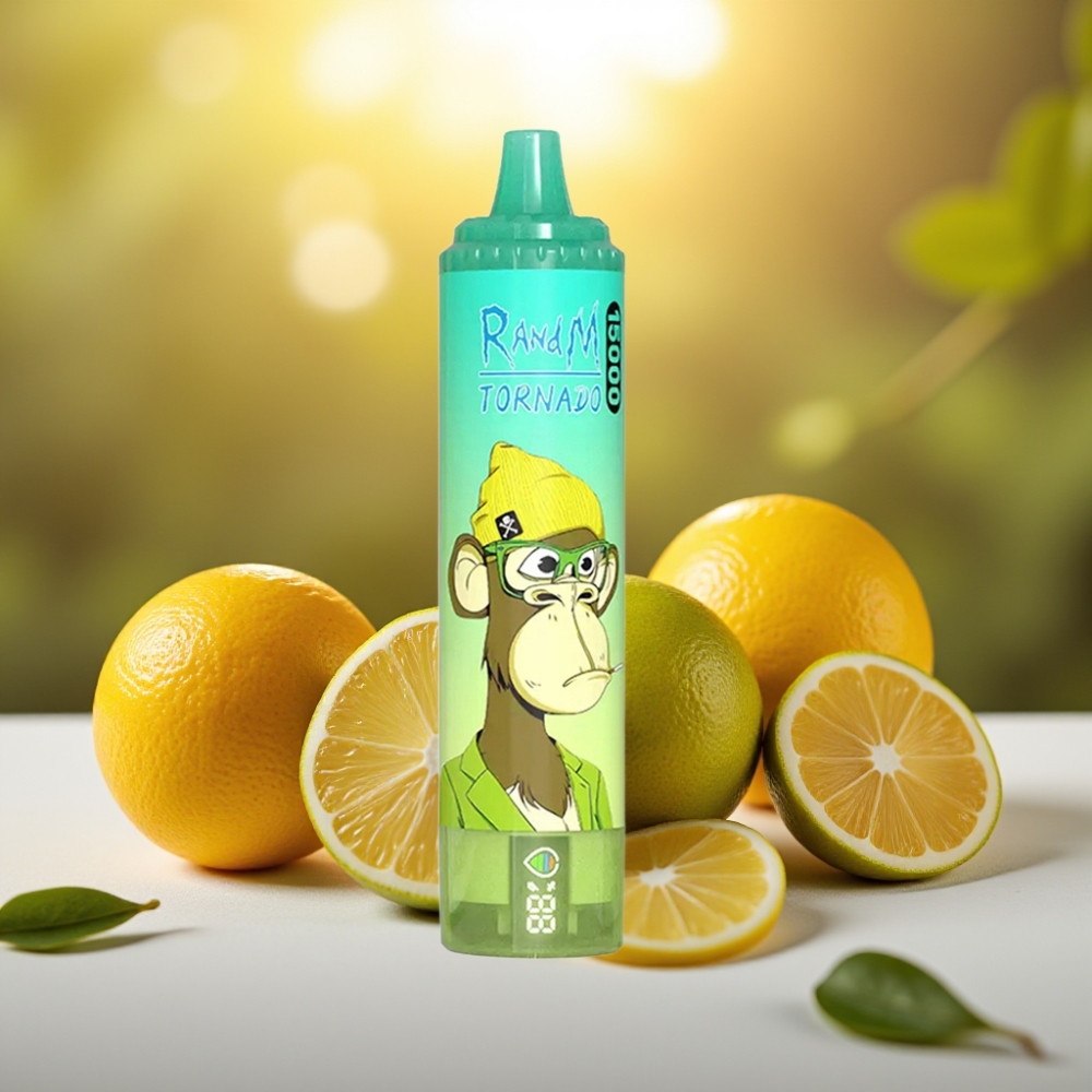 Fumot RandM Tornado 15000 Puffs Citron Vert 25ml 850mAh Mesh Coil