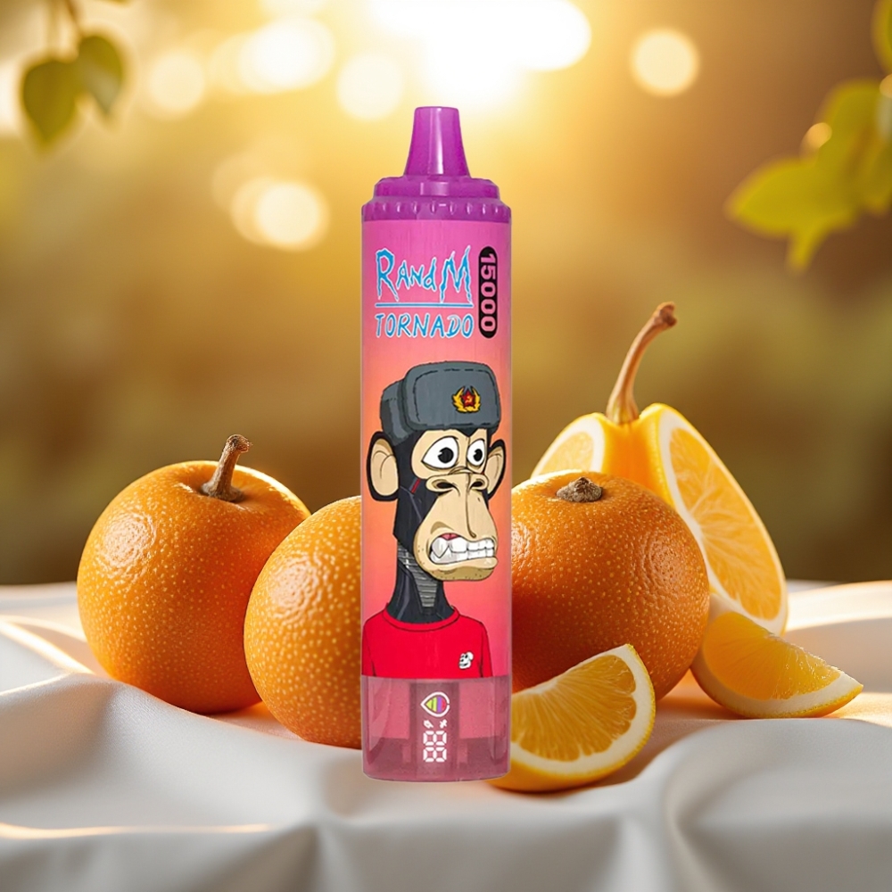 Fumot RandM Tornado 15000 Puffs Fruit du Dragon 25ml 850mAh Mesh Coil Type-C LCD