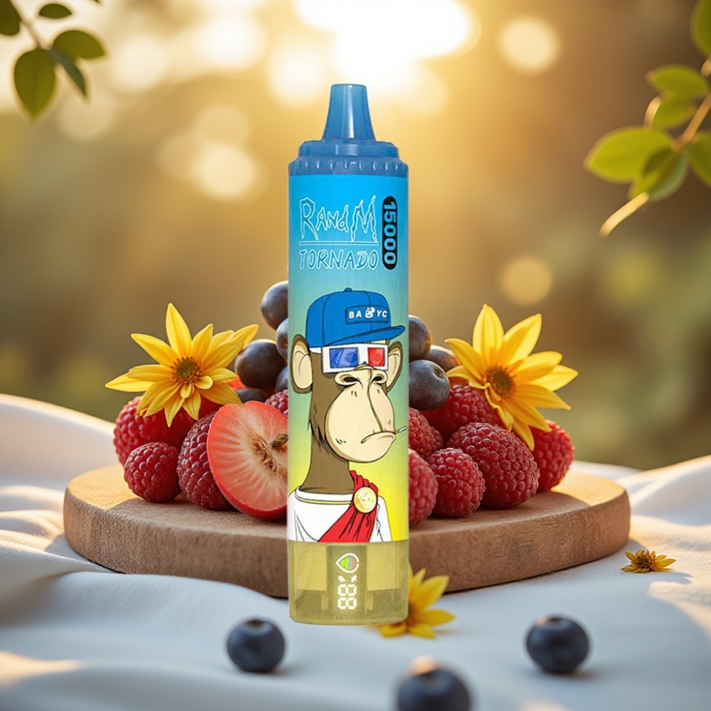 Fumot RandM Tornado 15000 Puffs Mr Bleu - 25ml, 850mAh, Mesh Coil