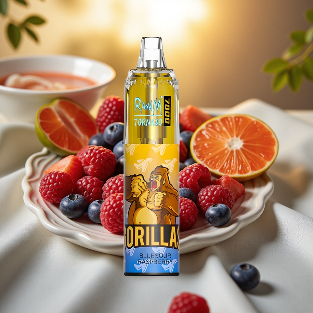 Fumot Tornado 7000 Disposable Framboise Aigre-Douce 14ML 850MAH Mesh Type-C