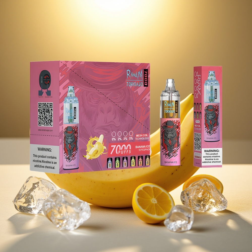 Fumot Tornado 7000 Glace Banane 14ML 850MAH Mesh Type-C