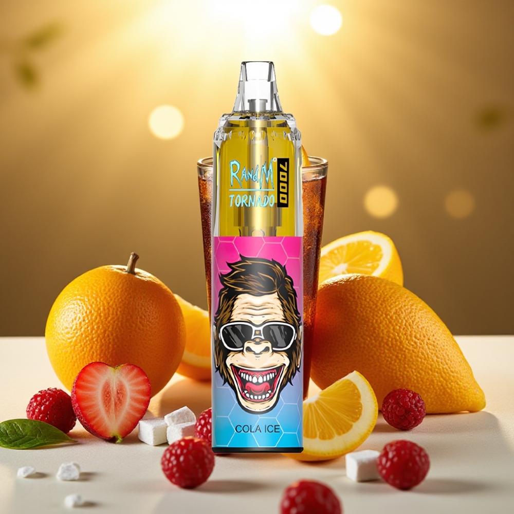 Fumot Tornado 7000 Glace Cola 14ML 850MAH Mesh Coil Type-C