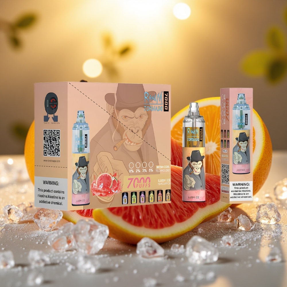 Fumot Tornado 7000 Glace Givrée 7000 Puffs 14ML 850MAH Type-C