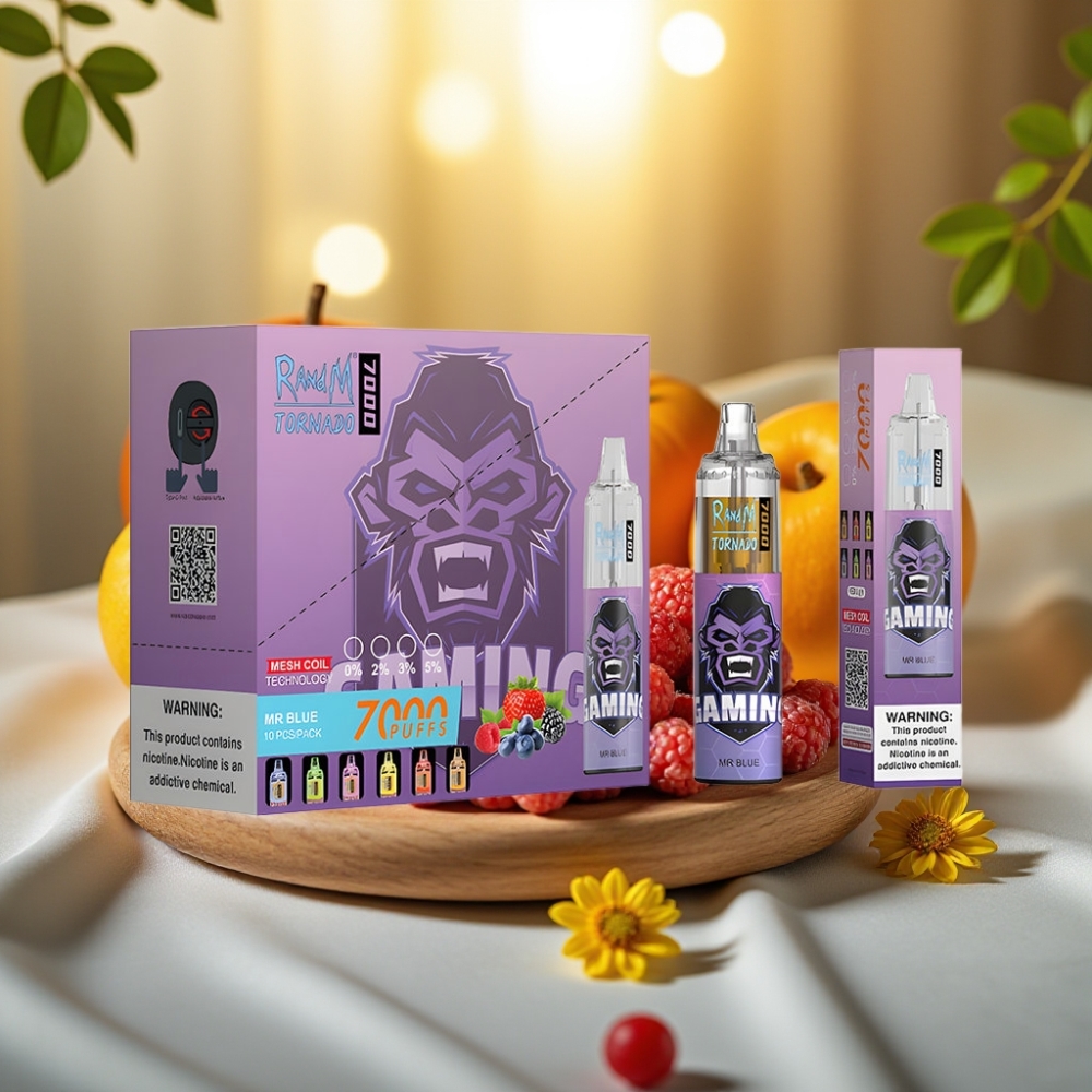 Fumot Tornado 7000 Puffs 14ML 850MAH Dr. Bleu Air-Adjustable