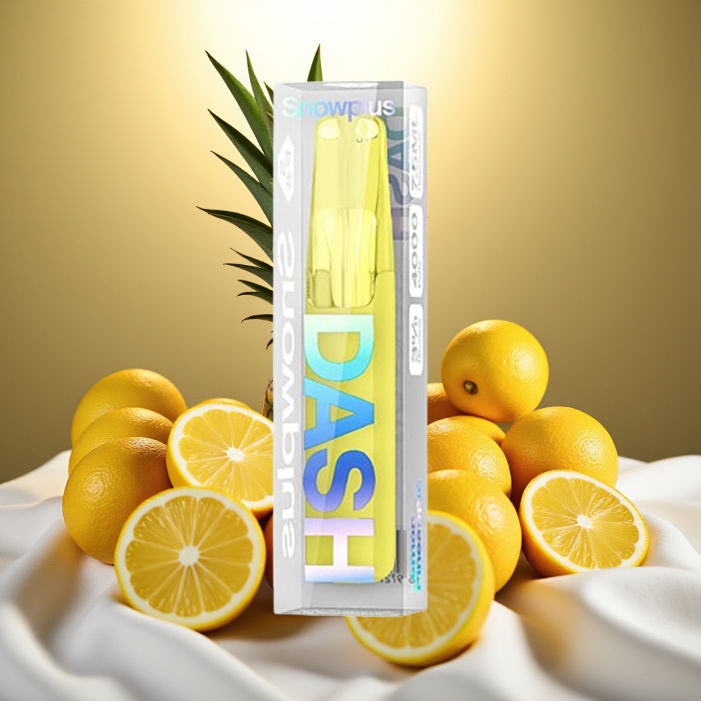 Snowplus Dash 4000 Puffs Disposable Device Citron Ananas - 7,5 ml, 4000 bouffées, 530 mAh