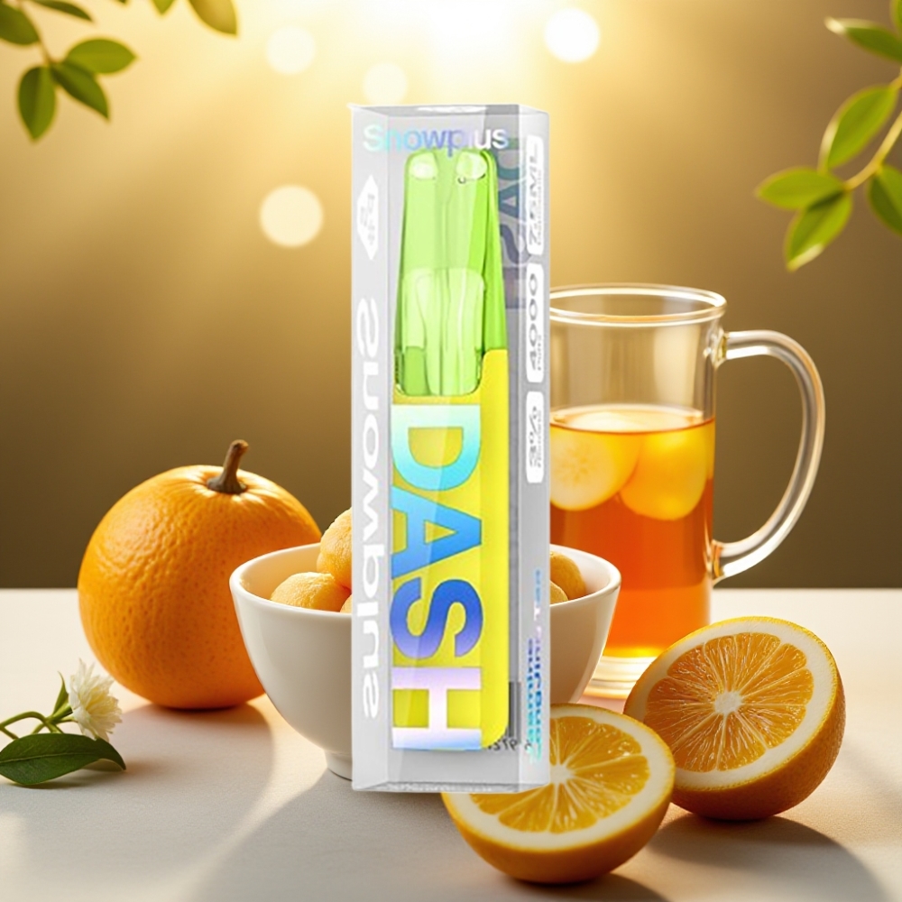 Snowplus Dash 4000 Puffs Disposable Device Jasmin LongJing Thé 7,5 ml 4000 bouffées