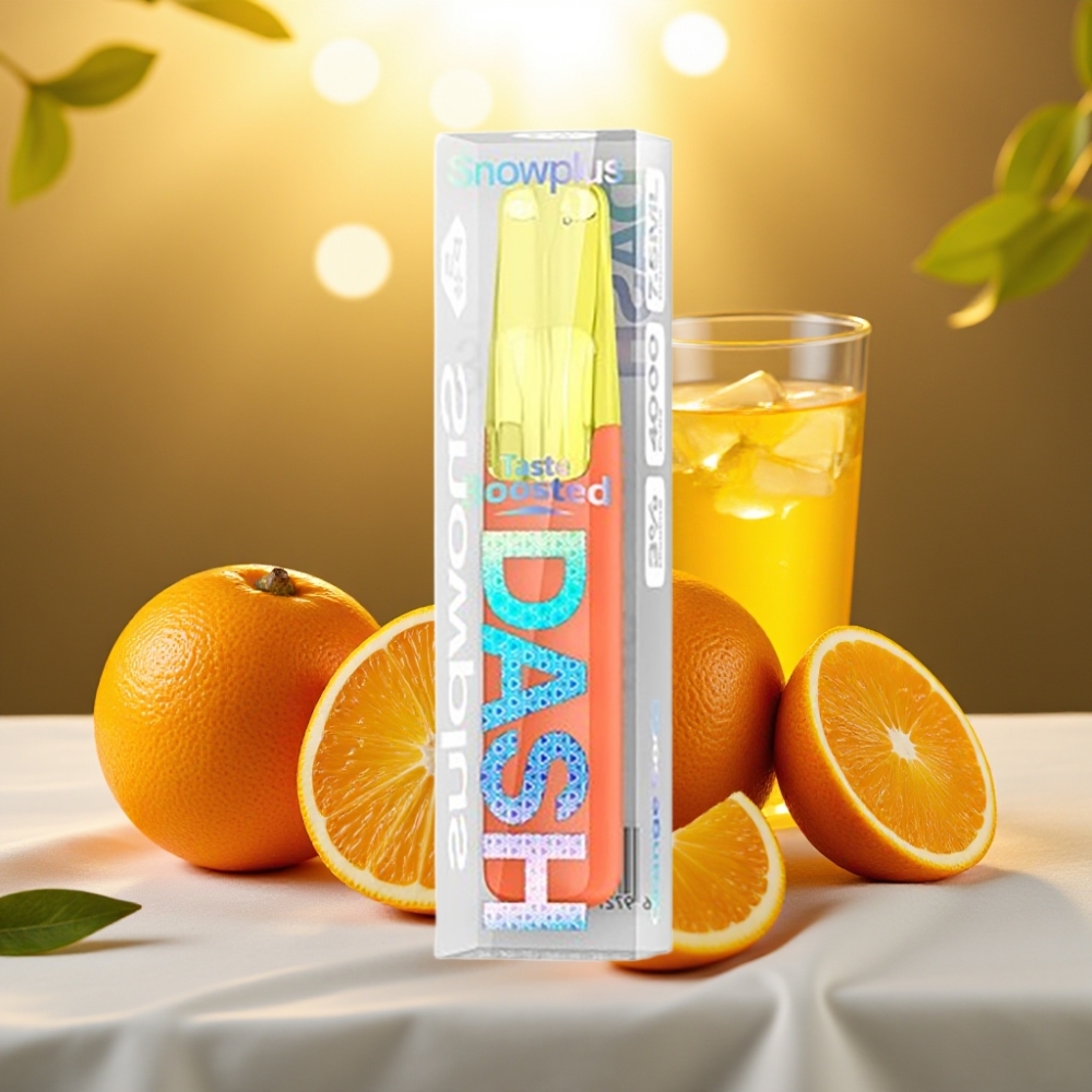 Snowplus Dash 4000 Puffs Disposable Device Orange Soda - 7,5 ml, 4000 bouffées, 530 mAh
