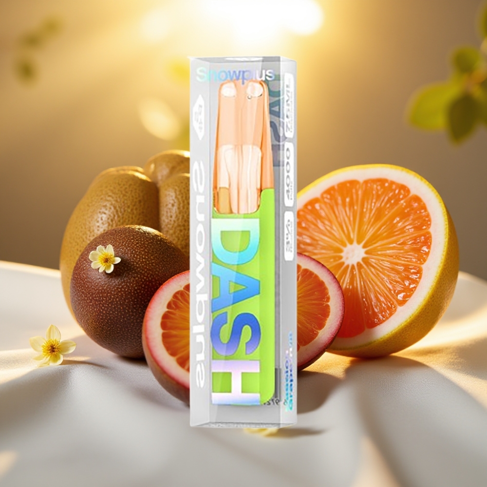 Snowplus Dash 4000 Puffs Disposable Device Passion Pamplemousse 7,5 ml 5% 4000 Puffs