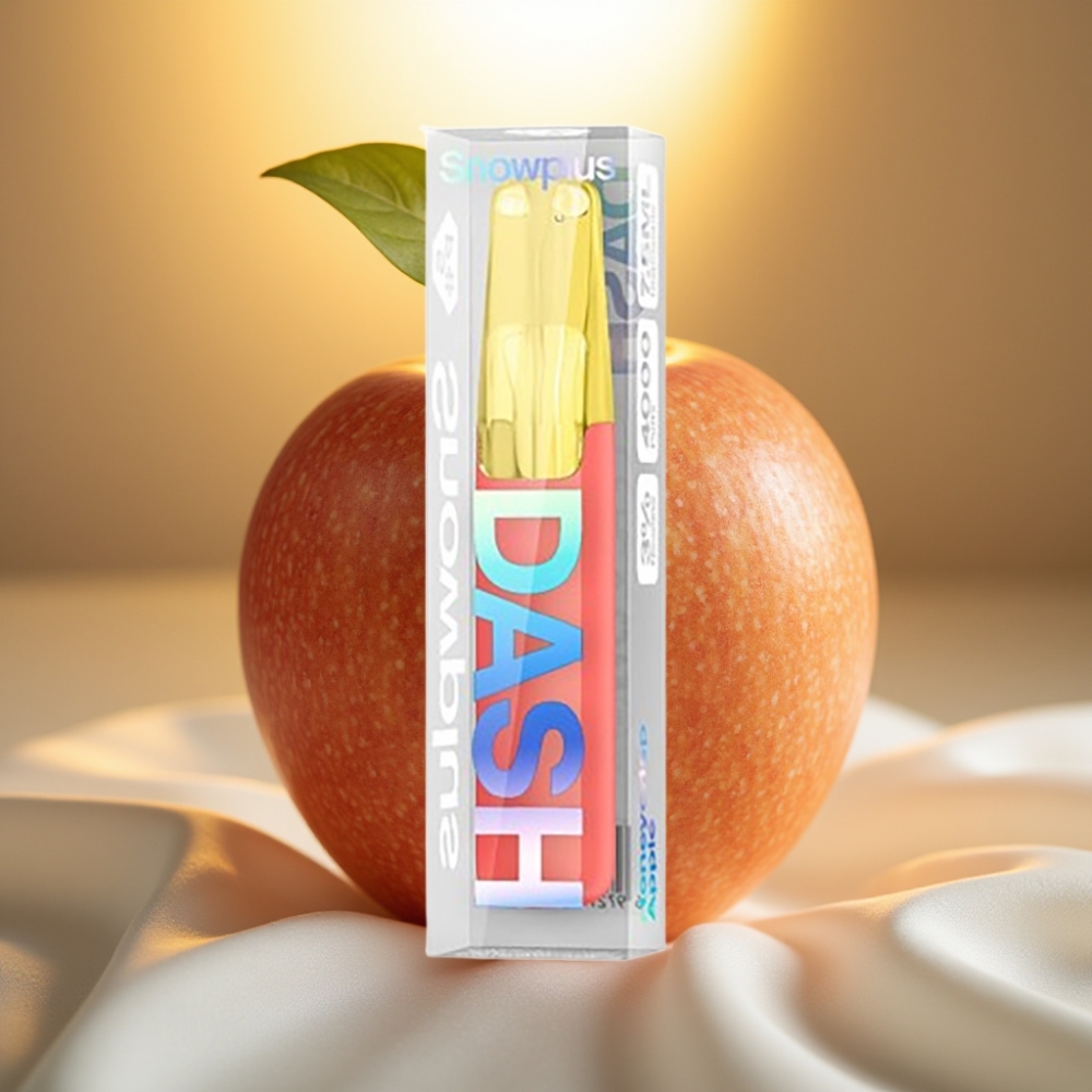Snowplus Dash 4000 Puffs Disposable Device Pomme Honeycrisp - 4000 Puffs, 7.5 ml, 3%/5%