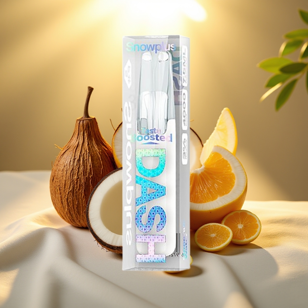 Snowplus Dash Dispositif Jetable 4000 Puffs Eau de Coco - 7,5 ml, 530 mAh