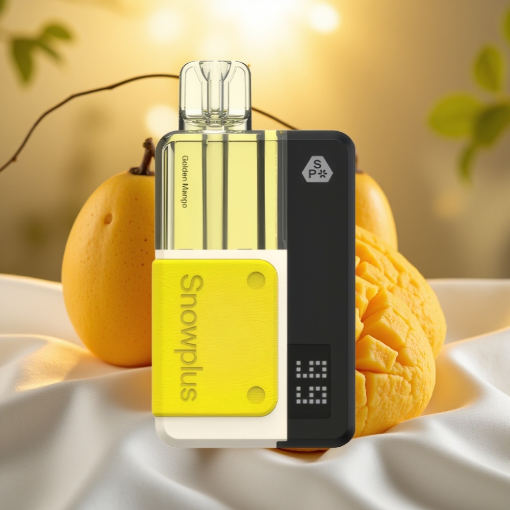 Snowplus Swift Pod Kit 15000 Puffs - Mangue Dorée, 1000 mAh, 2+10 ml