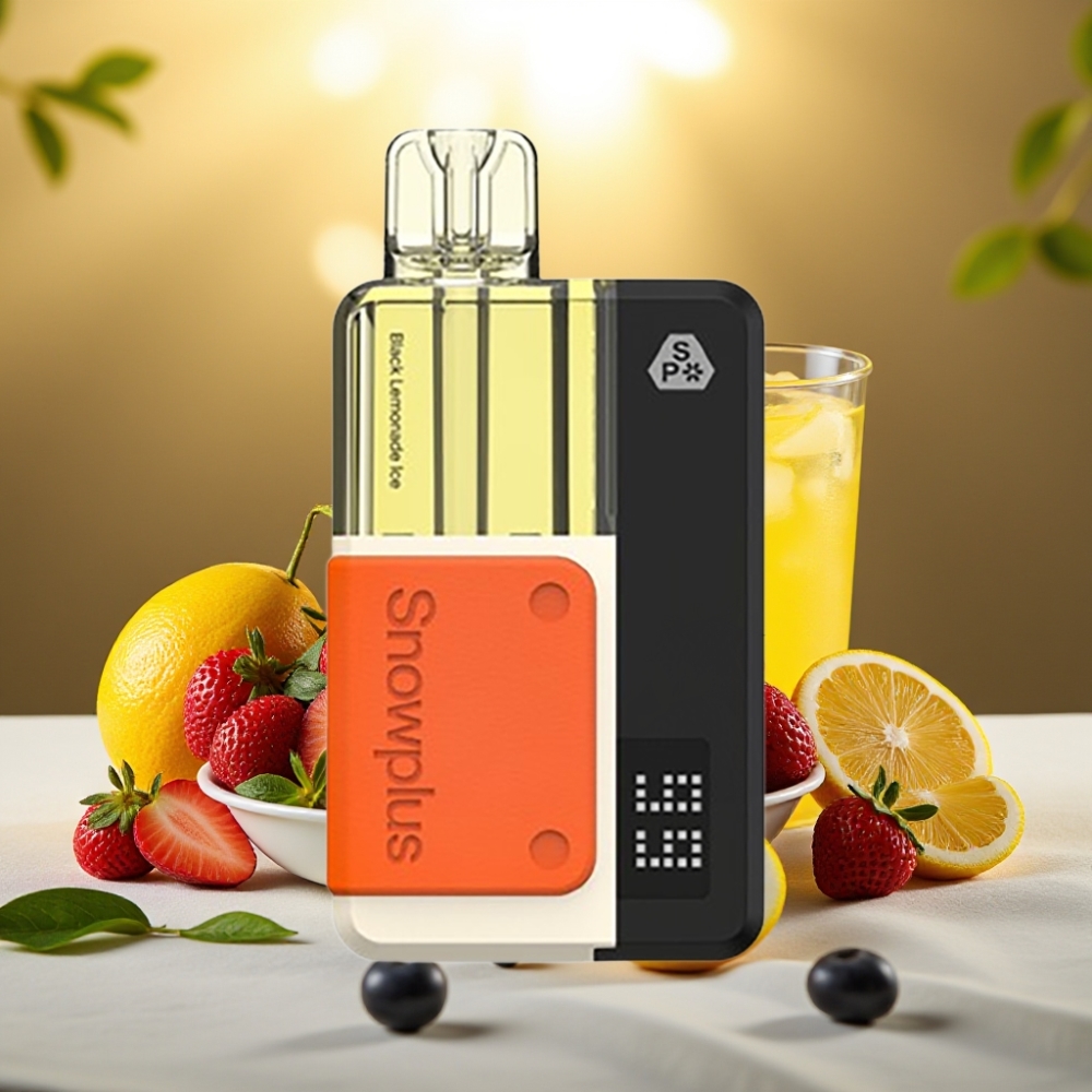 Snowplus Swift 5000 Puffs Prefilled Pod Kit Citronade Noire Glacée - 1000 mAh, 2+10 ml, 2%