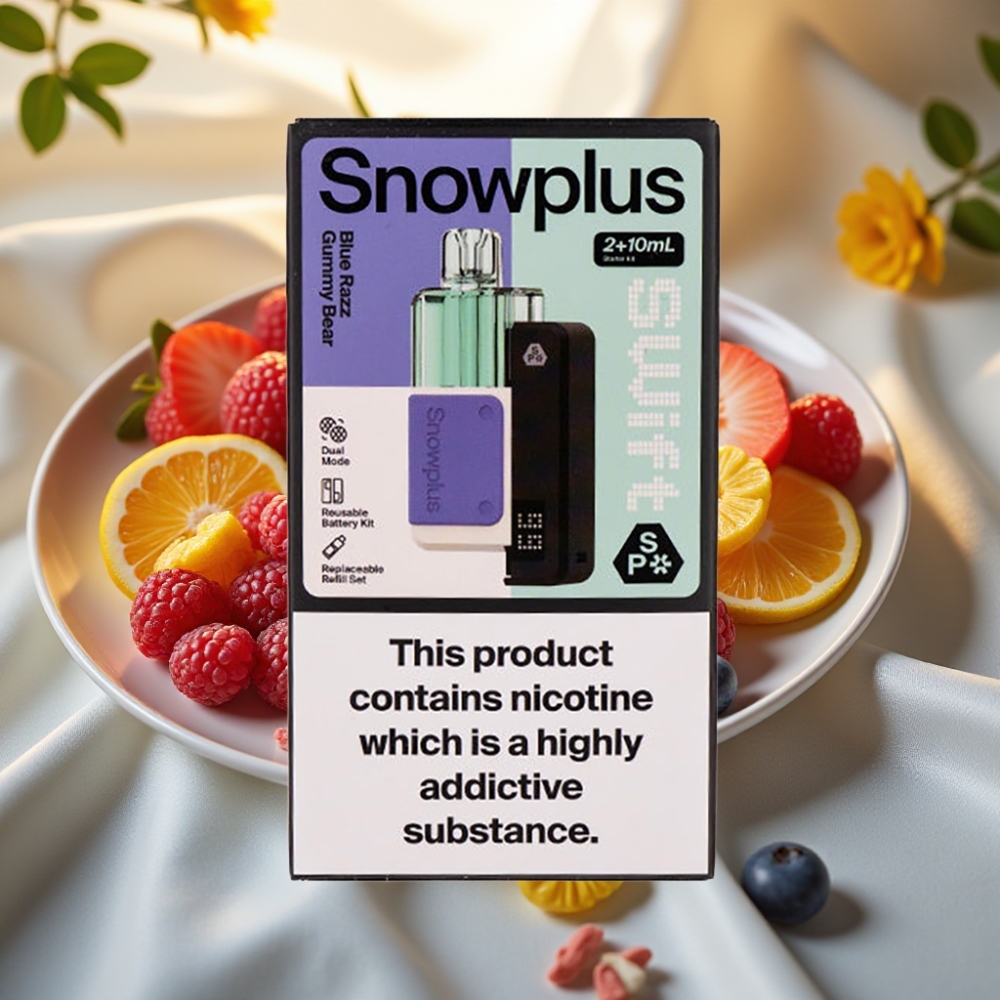 Snowplus Swift 5000 Puffs Prefilled Pod Kit Ourson Gommeux Bleu 1000 mAh 2+10 ml