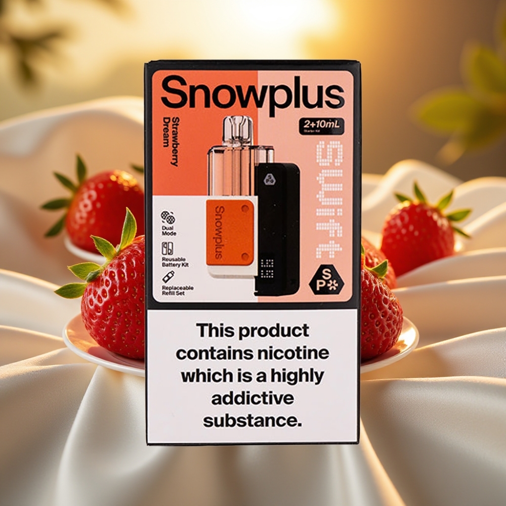 Snowplus Swift 5000 Puffs Prefilled Pod Kit Rêve de Fraise 1000 mAh 2+10 ml