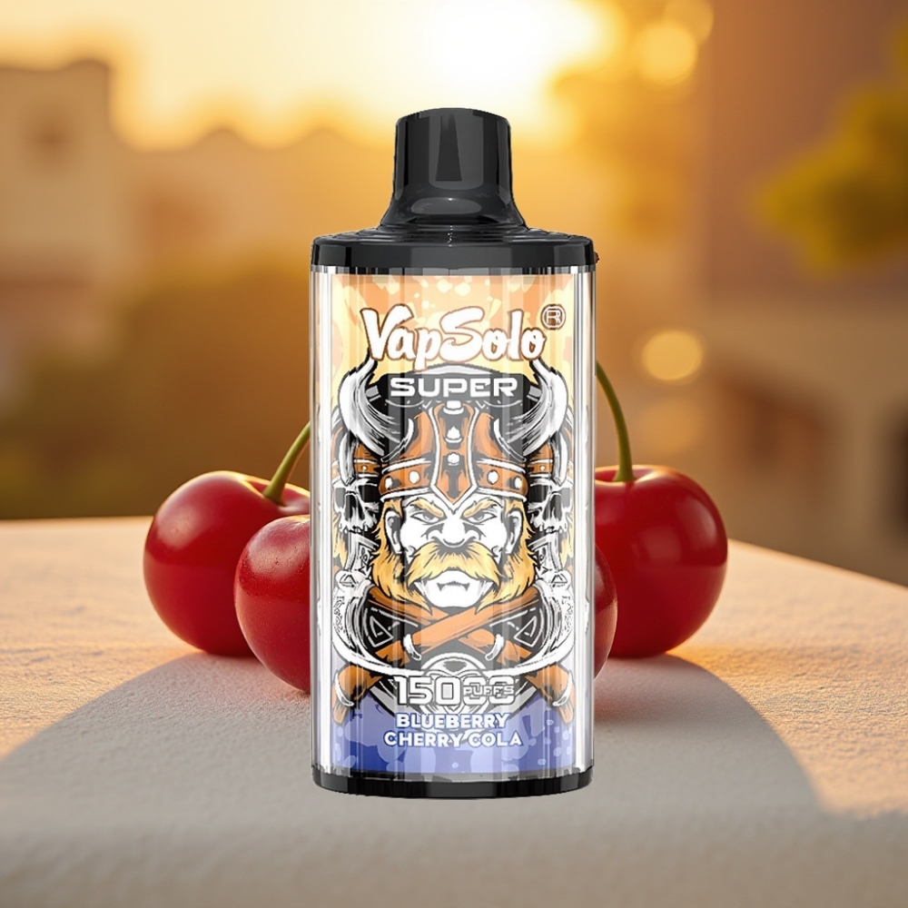 Vapsolo Super 15000 Puffs Cerise Cola – 40ml, 850mAh, Type-C