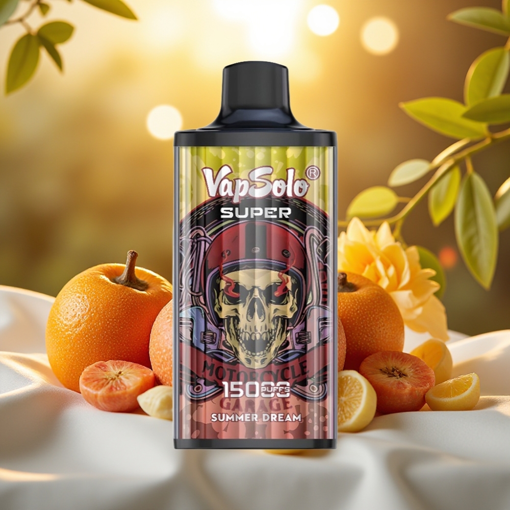 Vapsolo Super 15000 Puffs Rêve d'Été 40ml 850mAh Type-C