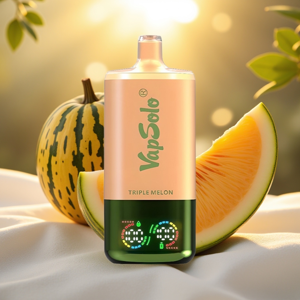 VapSolo Triple 30000 Triple Melon 40ml 20mg/50mg Type-C