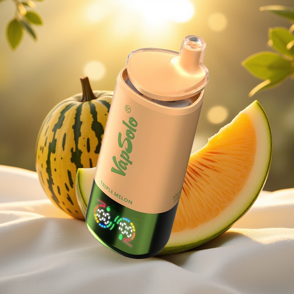 VapSolo Triple 30000 Triple Melon 40ml 20mg/50mg Type-C